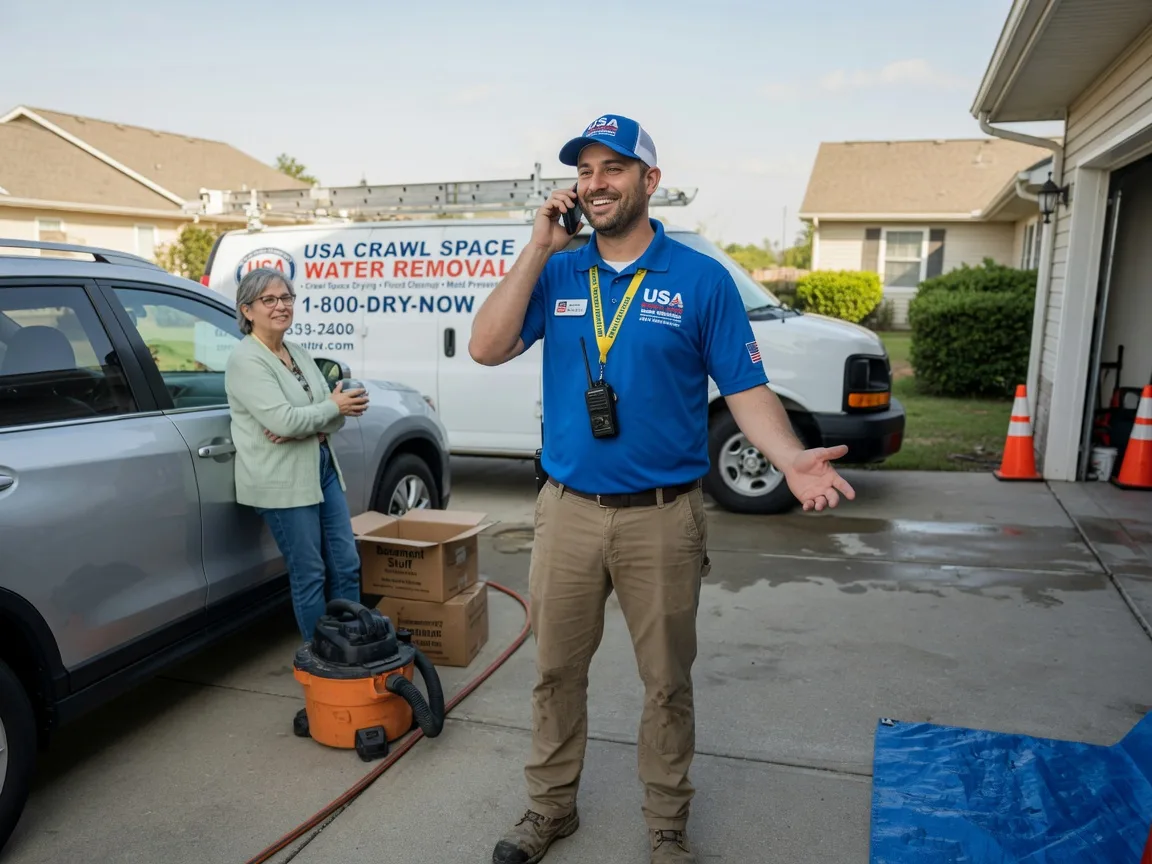 Crawl Space Water Removal Batesville, AR FAQs